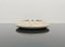 Travertine and Steel Round Ashtray by Marble Art, Italy, 1970s 4