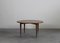 Round Coffee Table in Walnut and Metal attributed to Gio Ponti, Italy, 1950s 2