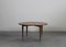 Table Basse Ronde en Noyer et Métal attribuée à Gio Ponti, Italie, 1950s 2