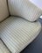 Antique Cream Striped Sofa 3