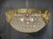 Large French Style Semi Spherical Chandelier, Image 4