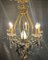 Brass and Crystal Chandelier 5