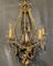 Brass and Crystal Chandelier 1