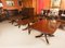 20th Century Dining Table by William Tillman & 18 Dining Chairs, Set of 19 8
