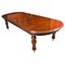 Vintage Victorian Revival Flame Mahogany Extending Dining Table, Image 1