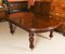 Vintage Victorian Revival Flame Mahogany Extending Dining Table 7