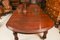 Vintage Victorian Revival Flame Mahogany Extending Dining Table 9