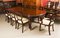 Vintage Victorian Revival Flame Mahogany Extending Dining Table 2
