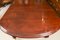 Vintage Victorian Revival Flame Mahogany Extending Dining Table 5