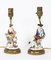 20th Century Dresden Figural Porcelain Lamps, Set of 2 20