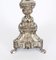 19th Century Baroque Silver Plated Ecclesiastical Candlesticks, Set of 2, Image 10