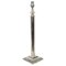 Antique Victorian Silver Plated Doric Column Table Lamp, Image 1