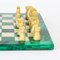 20th Century Malachite & Carrara Marble Chess Board, Image 7