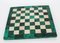 20th Century Malachite & Carrara Marble Chess Board 10
