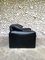 Black Leather Maralunga Armchair by Vico Magistretti for Cassina 6