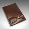 Vintage Swiss Leather Bound Rolex Dealers Quote Pad 1