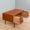 Teak Freestanding Desk with Back Cabinet by J. Svenstrup for AP Mobler, Denmark, 1960s 6