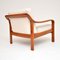 Danish Vintage Cherry Wood Armchair, 1960s 6