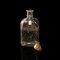 Vintage Danish Teak Spirit Tantalus and Glass Bottles, Set of 3 8