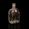 Vintage Danish Teak Spirit Tantalus and Glass Bottles, Set of 3, Image 7