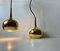 Vintage Brass Pendant Lamps by Hans-Agne Jakobsson for Markaryd, 1960s, Set of 2 2