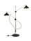Black Shear Floor Lamp by Bert Frank, Image 1