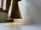 Vintage Nautical Brass Megaphone Pendant Lamp, 1970s, Image 6