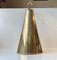 Vintage Nautical Brass Megaphone Pendant Lamp, 1970s, Image 5