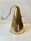 Vintage Nautical Brass Megaphone Pendant Lamp, 1970s 2