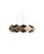 Small Rote Pendant Light in Brass by Bert Frank 1