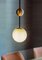 Rift Pendant Light in Brass by Bert Frank 3