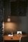 Lampe à Suspension Riddle en Laiton avec Détails Noirs par Bert Frank 2