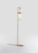 Occulo Floor Lamp in Brass by Bert Frank, Image 2