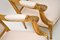 Poltrone antiche in legno dorato, Francia, anni '30, set di 2, Immagine 5