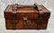 Antiker Angelkoffer aus Leder von Farlow & Co 4
