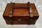 Antique Leather Fishing Tackle Case by Farlow & Co 2