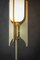 Pennon Floor Lamp in Brass by Bert Frank 3