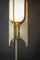 Pennon Stehlampe aus Messing von Bert Frank 3