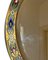 Antique French Enamel Bronze Mirror, Image 2