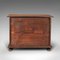 Antique English Oak Apprentice Chest of Drawers, Image 6