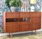 Danish Sideboard in Teak with Bar Cabinet, Drawers and Sliding Doors, Image 5