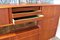 Danish Sideboard in Teak with Bar Cabinet, Drawers and Sliding Doors 2