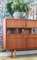 Danish Sideboard in Teak with Bar Cabinet, Drawers and Sliding Doors 18