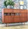 Danish Sideboard in Teak with Bar Cabinet, Drawers and Sliding Doors, Image 12