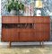 Danish Sideboard in Teak with Bar Cabinet, Drawers and Sliding Doors 8