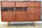 Danish Sideboard in Teak with Bar Cabinet, Drawers and Sliding Doors 1