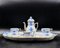 Blue Coffee Set from Herend Porcelain, Hungary, Set of 9 18