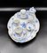 Blue Coffee Set from Herend Porcelain, Hungary, Set of 9 4