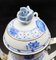Blue Coffee Set from Herend Porcelain, Hungary, Set of 9, Image 8