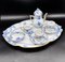 Blue Coffee Set from Herend Porcelain, Hungary, Set of 9 12